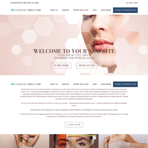 Vibrant & Modern template